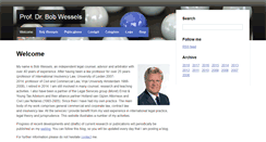 Desktop Screenshot of bobwessels.nl
