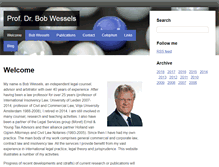 Tablet Screenshot of bobwessels.nl